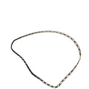 Vintage Monet Heavy Gold Tone Link Chain Necklace 30"